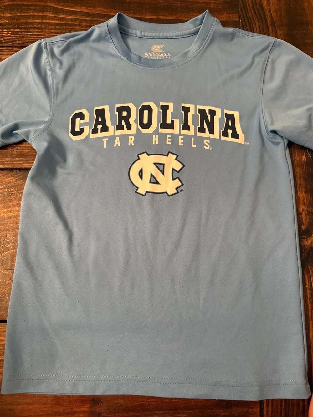 Colosseum North Carolina Tar Heels Youth (12-14) M Blue T-Shirt